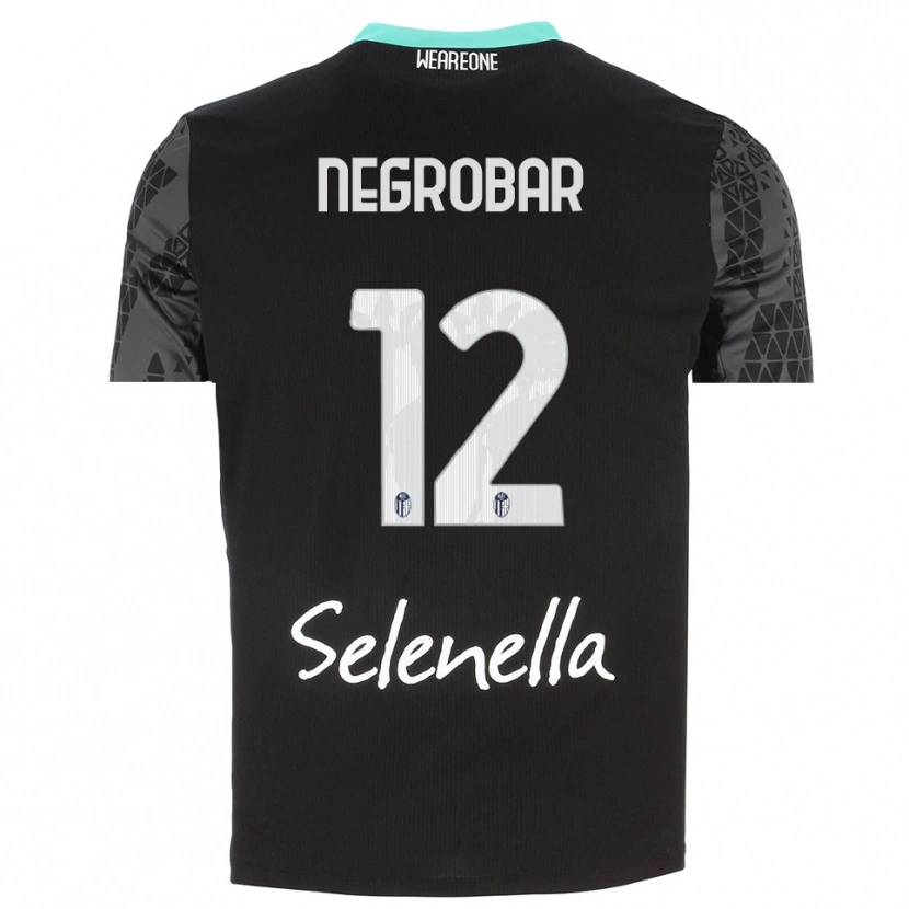 Danxen Kinder Lucas Negrobar #12 Trikot Grau Schwarz Weiß Torwarttrikot 2025/26 Schweiz
