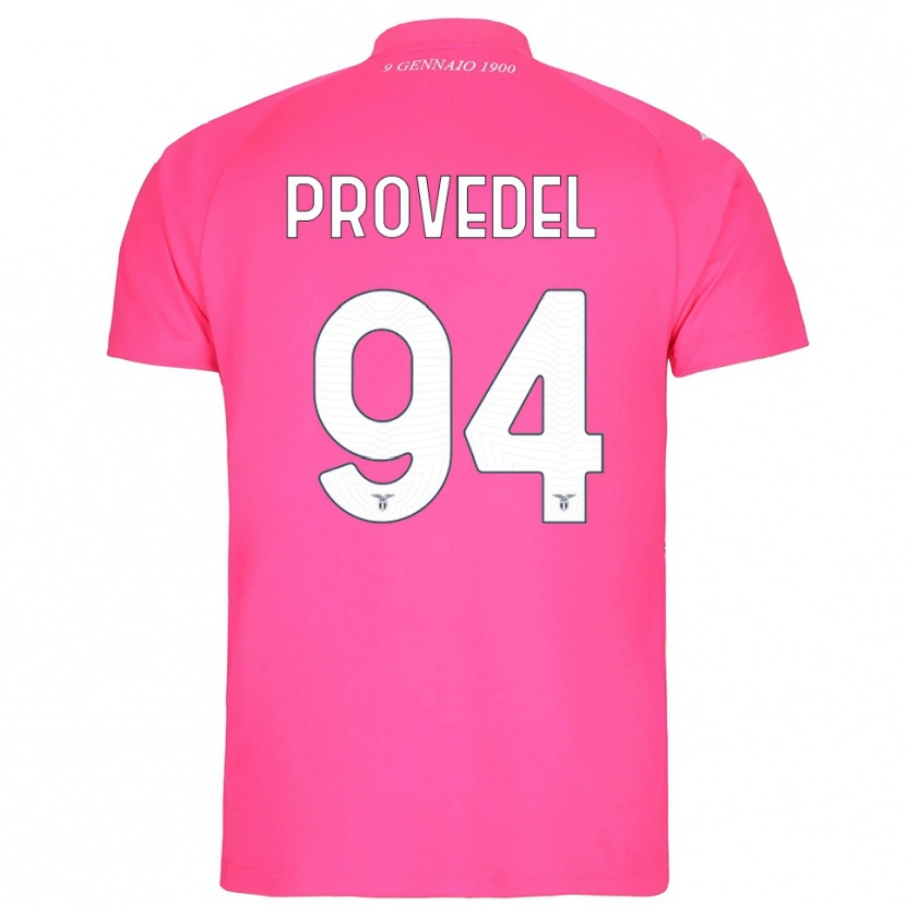 Danxen Kinder Ivan Provedel #94 Trikot Tiefrosa Torwarttrikot 2025/26 Schweiz