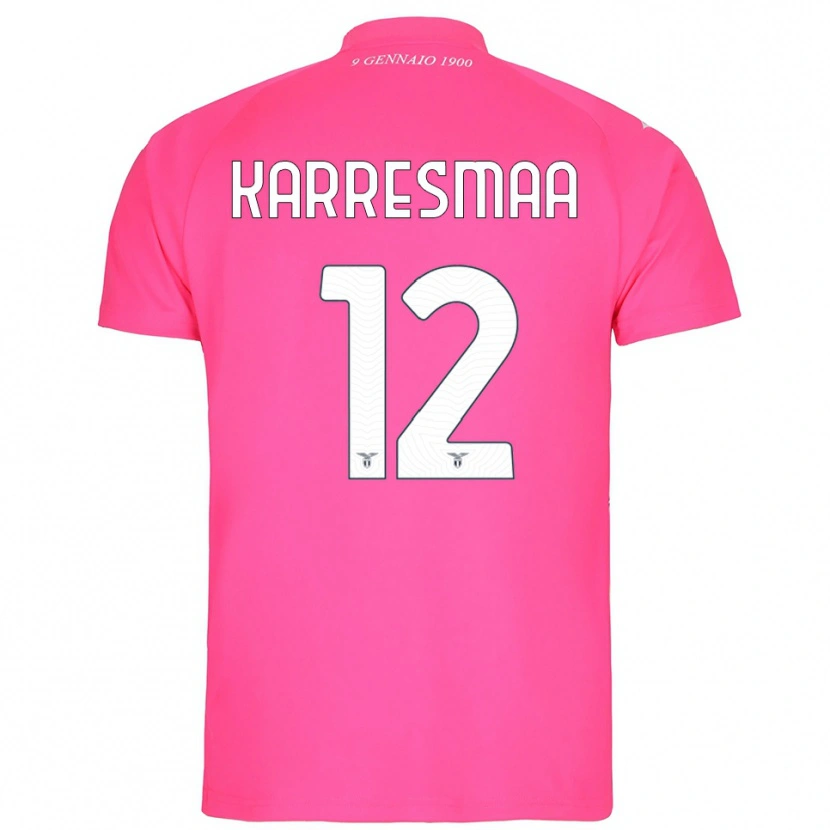 Danxen Kinder Kerttu Karresmaa #12 Trikot Tiefrosa Torwarttrikot 2025/26 Schweiz