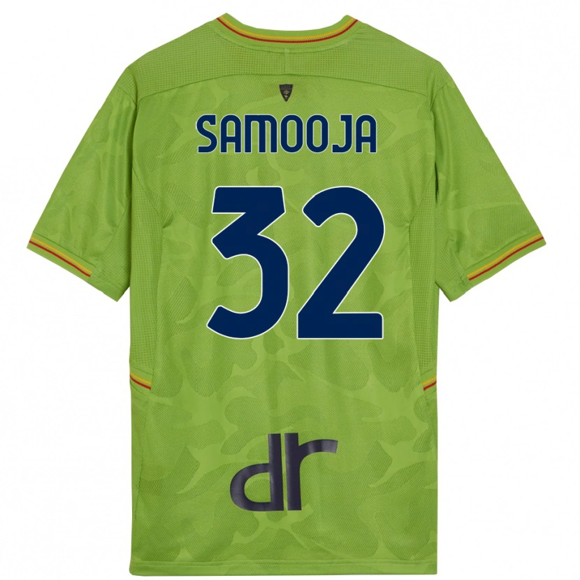Danxen Kinder Jasper Samooja #32 Trikot Waldgrün Schwarz Torwarttrikot 2025/26 Schweiz