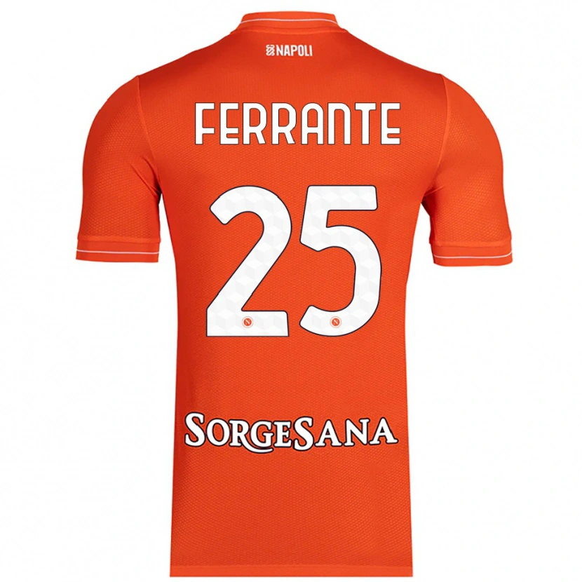 Danxen Kinder Mathias Ferrante #25 Trikot Orange Rot Weiß Torwarttrikot 2025/26 Schweiz
