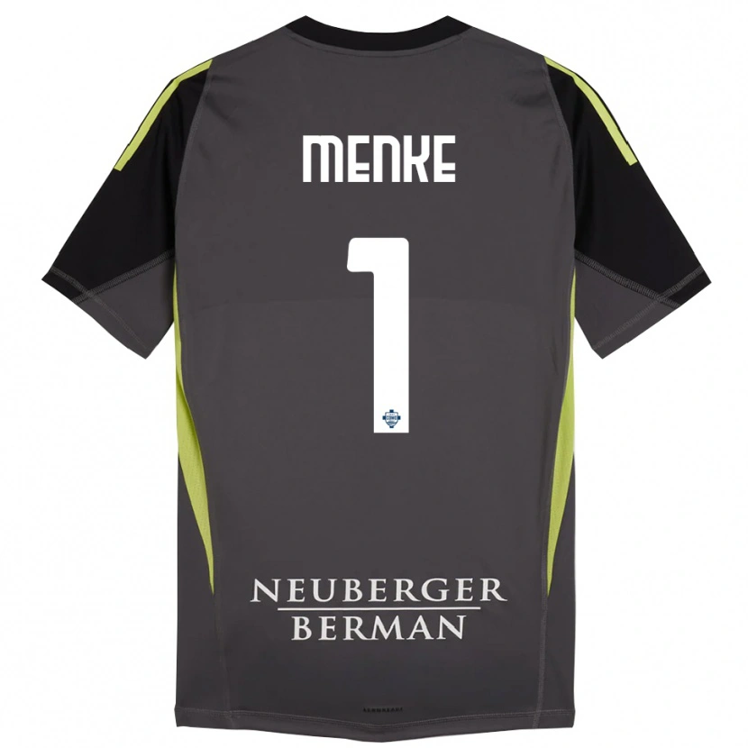 Danxen Kinder Henrique Menke #1 Trikot Schwarz Hellgrün Torwarttrikot 2025/26 Schweiz
