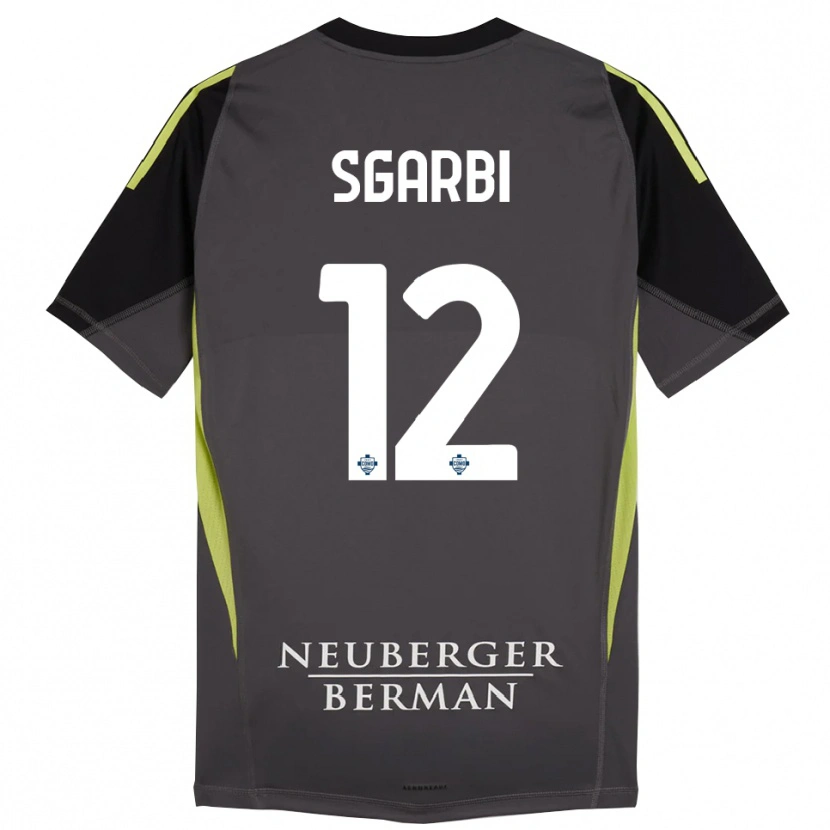 Danxen Kinder Dylan Sgarbi #12 Trikot Schwarz Hellgrün Torwarttrikot 2025/26 Schweiz