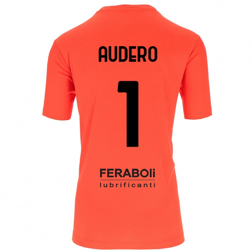 Danxen Kinder Emil Audero #1 Trikot Orange Rot Schwarz Torwarttrikot 2025/26 Schweiz