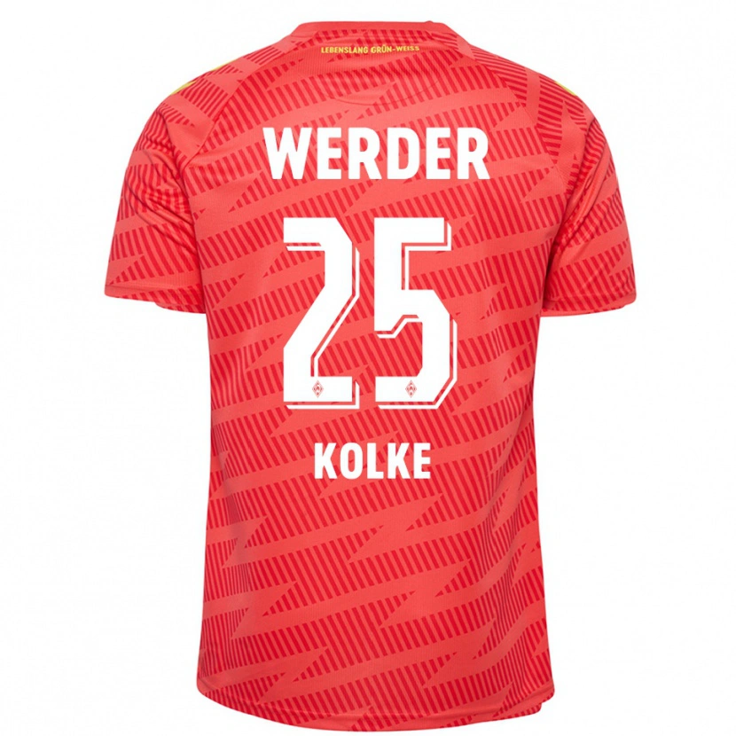Danxen Kinder Markus Kolke #25 Trikot Rot Gelb Torwarttrikot 2025/26 Schweiz