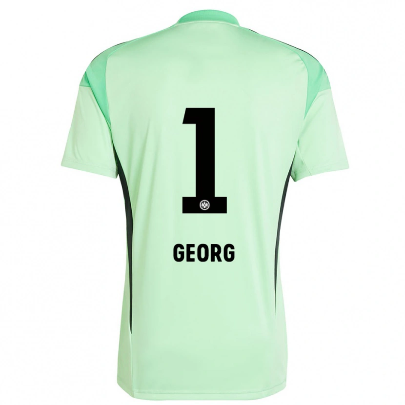 Danxen Kinder Hannes Georg #1 Trikot Hellgrün Schwarz Torwarttrikot 2025/26 Schweiz