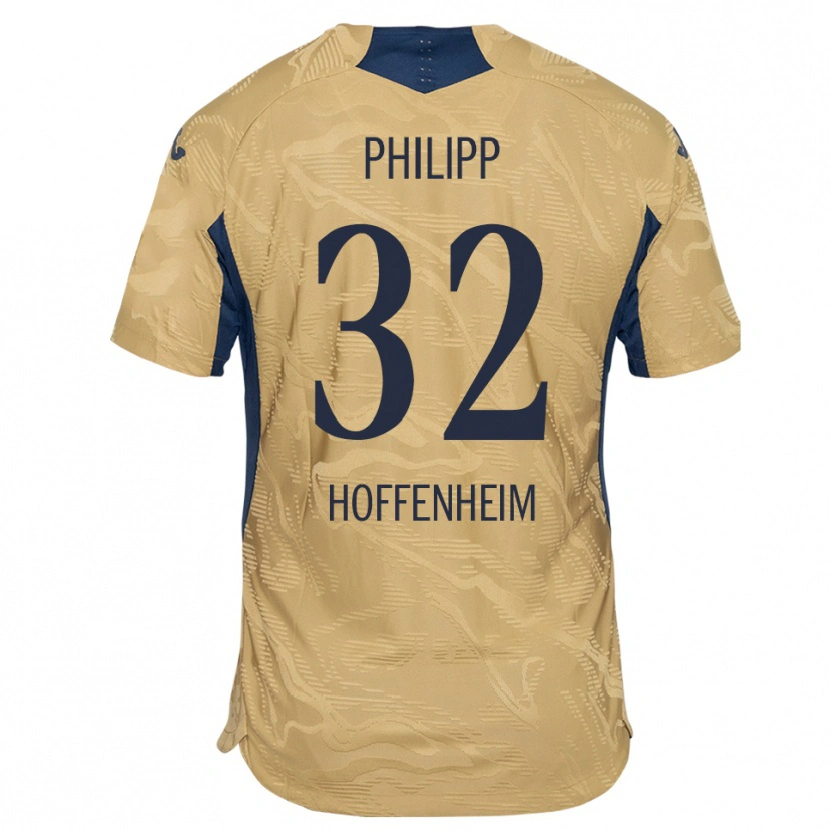 Danxen Kinder Tim Philipp #32 Trikot Hellbraun Schwarz Torwarttrikot 2025/26 Schweiz