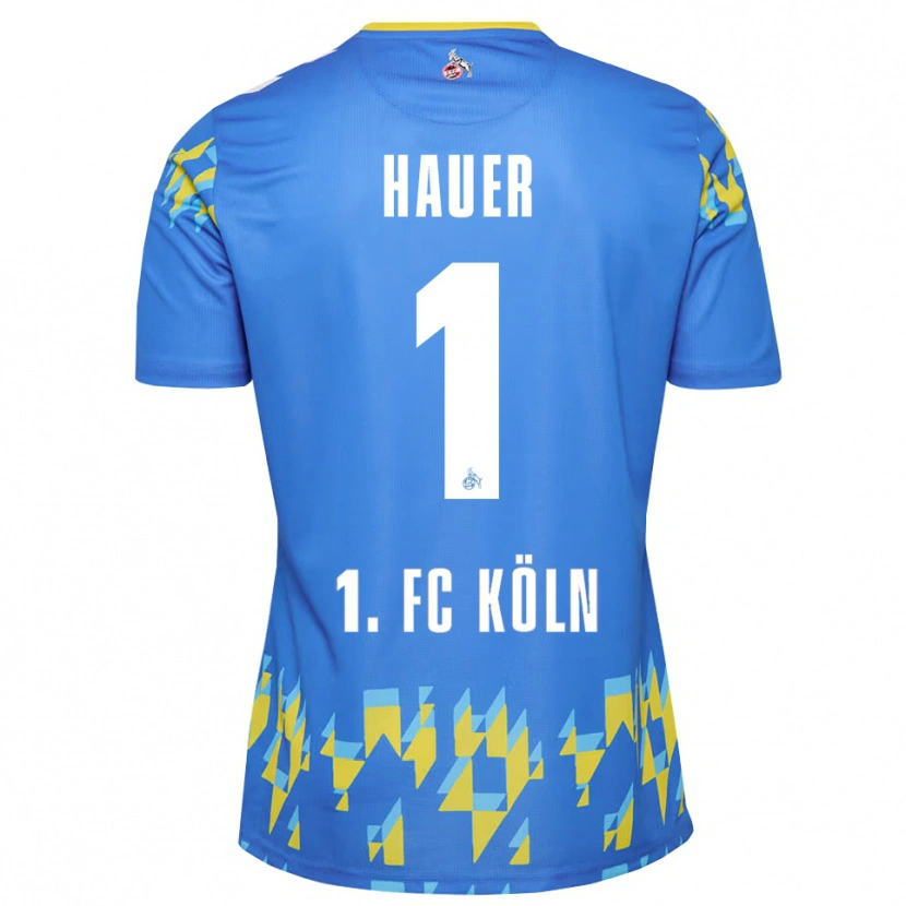 Danxen Kinder Luis Hauer #1 Trikot Kornblumenblau Torwarttrikot 2025/26 Schweiz