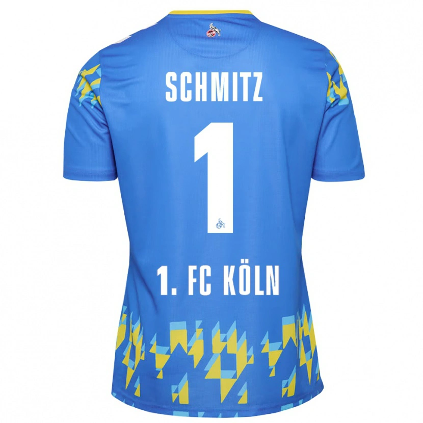 Danxen Kinder Lisa Schmitz #1 Trikot Kornblumenblau Torwarttrikot 2025/26 Schweiz