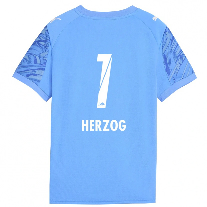 Danxen Kinder Elvira Herzog #1 Trikot Königsblau Rot Torwarttrikot 2025/26 Schweiz