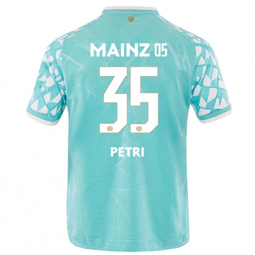 Danxen Kinder Jolina Petri #35 Trikot Türkis Weiß Torwarttrikot 2025/26 Schweiz