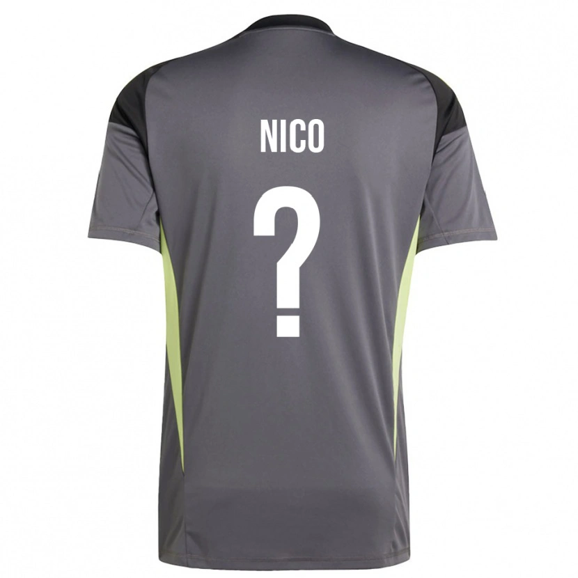Danxen Kinder Riccardo Nico #0 Trikot Dunkelgrau Torwarttrikot 2025/26 Schweiz