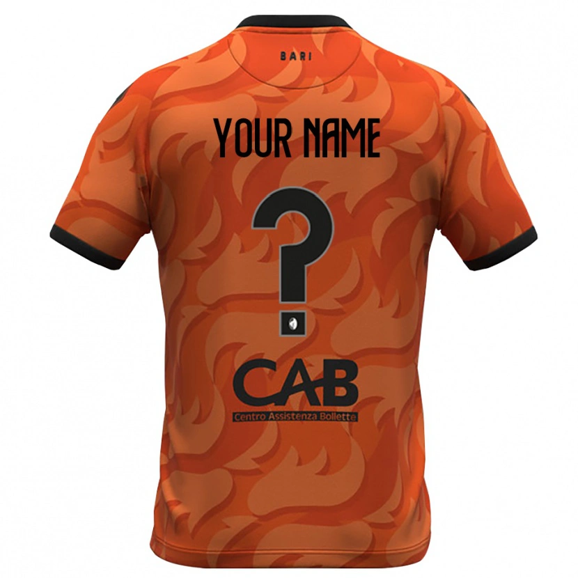 Danxen Kinder SSC Bari Trikot Dunkles Orange Schwarz Torwarttrikot 2025/26 Schweiz