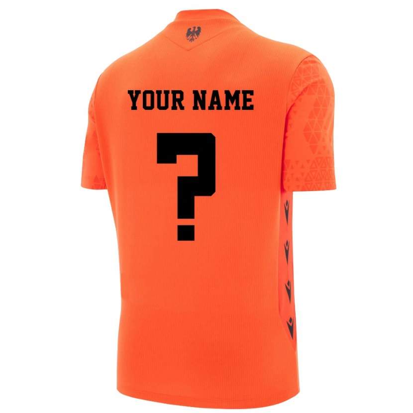 Danxen Kinder UC Sampdoria Trikot Dunkles Orange Schwarz Torwarttrikot 2025/26 Schweiz