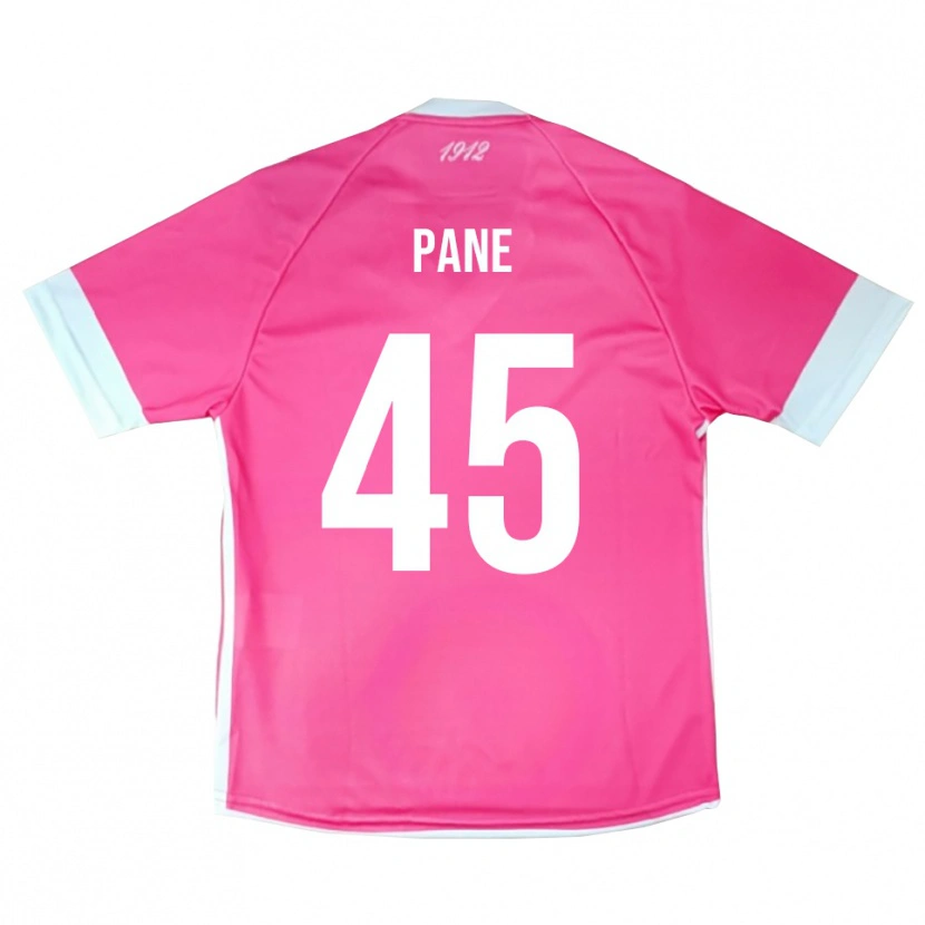 Danxen Kinder Pasquale Pane #45 Trikot Heißes Pink Weiß Torwarttrikot 2025/26 Schweiz