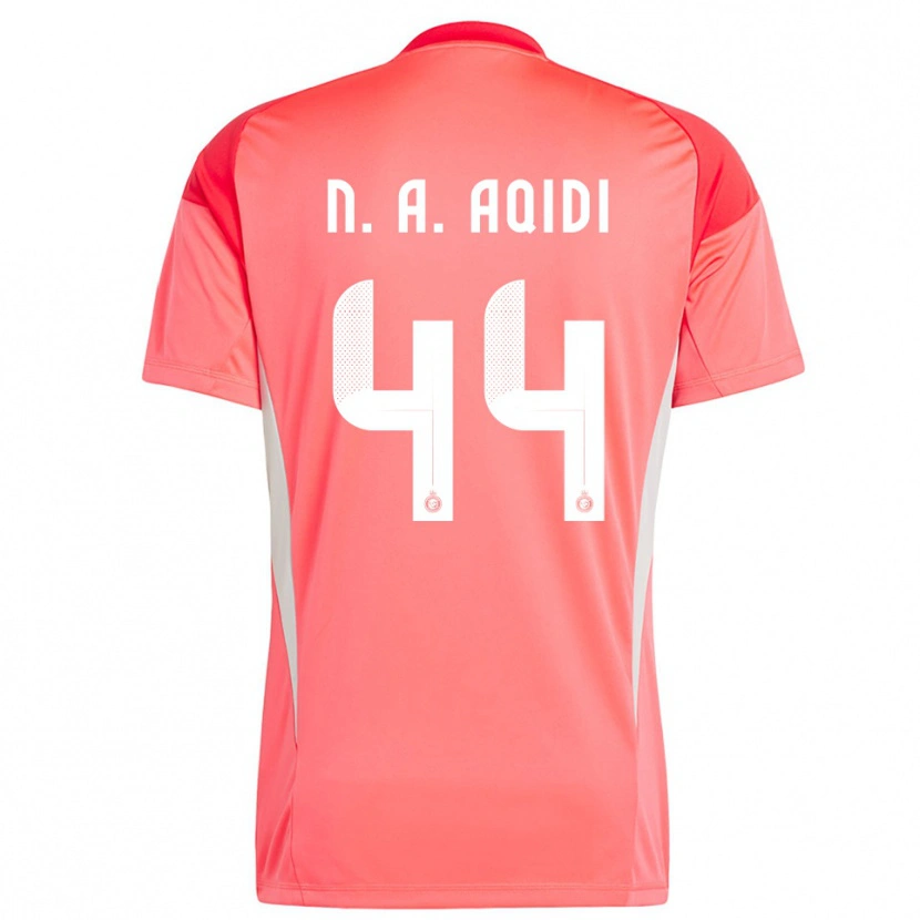 Danxen Kinder Nawaf Al-Aqidi #44 Trikot Rot Orange Gelb Torwarttrikot 2025/26 Schweiz