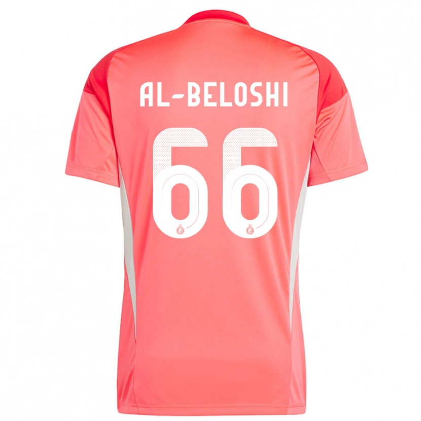 Danxen Kinder Reem Al-Beloshi #66 Trikot Rot Orange Gelb Torwarttrikot 2025/26 Schweiz