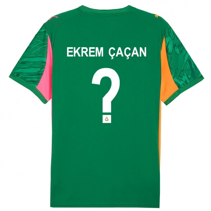Danxen Kinder Yağız Ekrem Çaçan #0 Trikot Grün Orange Pink Torwarttrikot 2025/26 Schweiz