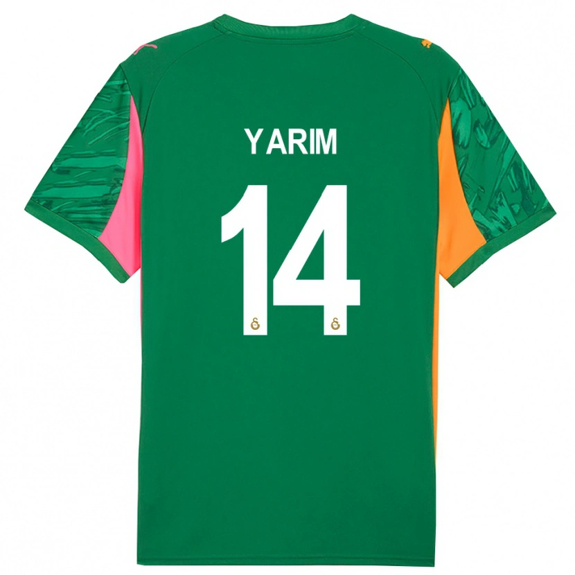 Danxen Kinder Esra Yarım #14 Trikot Grün Orange Pink Torwarttrikot 2025/26 Schweiz