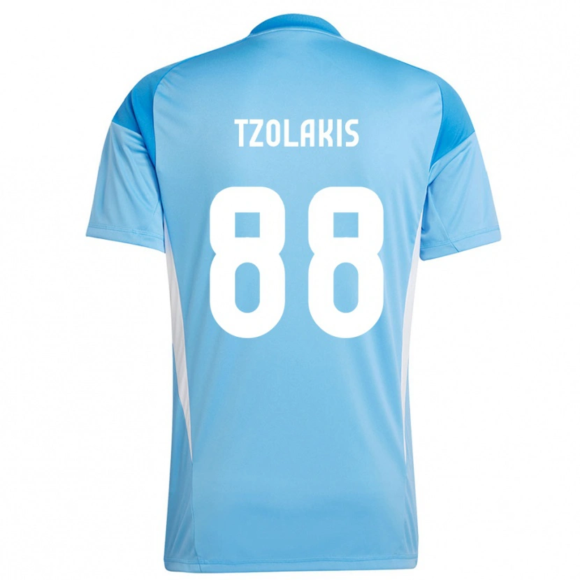 Danxen Kinder Konstantinos Tzolakis #88 Trikot Tiefblauer Himmel Torwarttrikot 2025/26 Schweiz