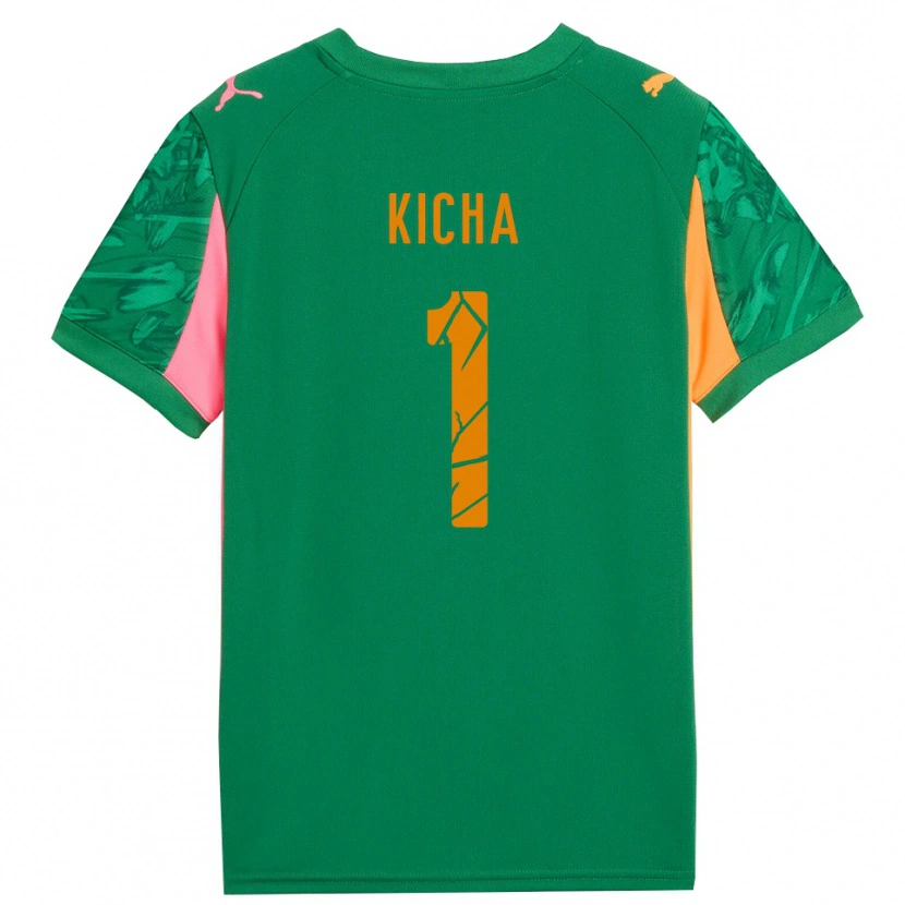 Danxen Kinder Tymofiy Kicha #1 Trikot Grün Orange Pink Torwarttrikot 2025/26 Schweiz