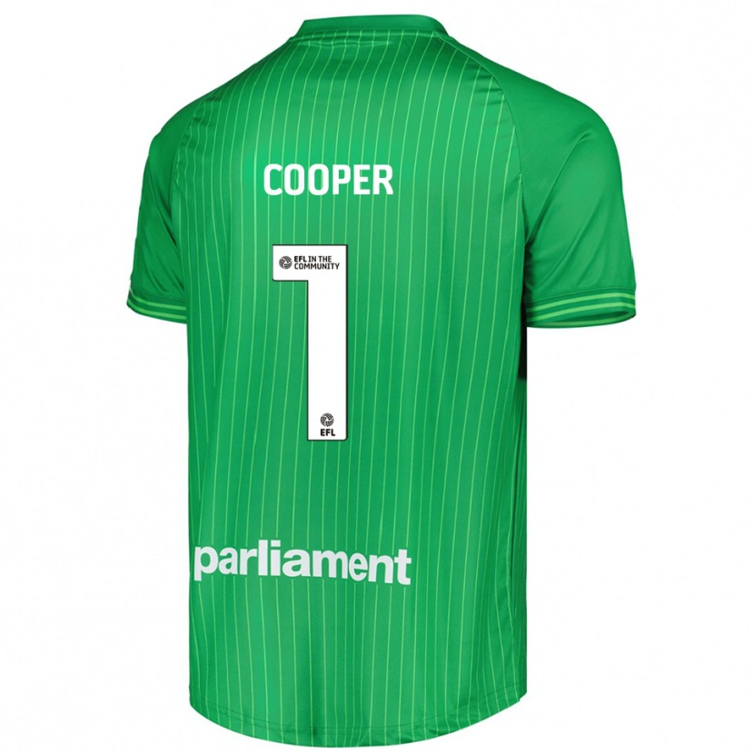 Danxen Kinder Murphy Cooper #1 Trikot Limettengrün Torwarttrikot 2025/26 Schweiz