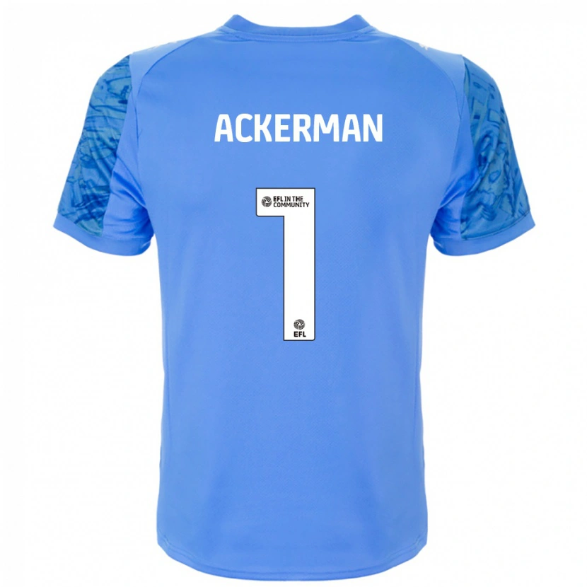 Danxen Kinder Emily Ackerman #1 Trikot Dodger Blau Torwarttrikot 2025/26 Schweiz
