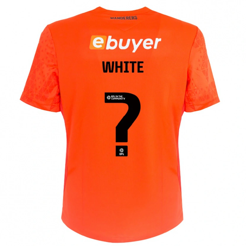 Danxen Kinder Annabelle White #0 Trikot Orange Schwarz Torwarttrikot 2025/26 Schweiz