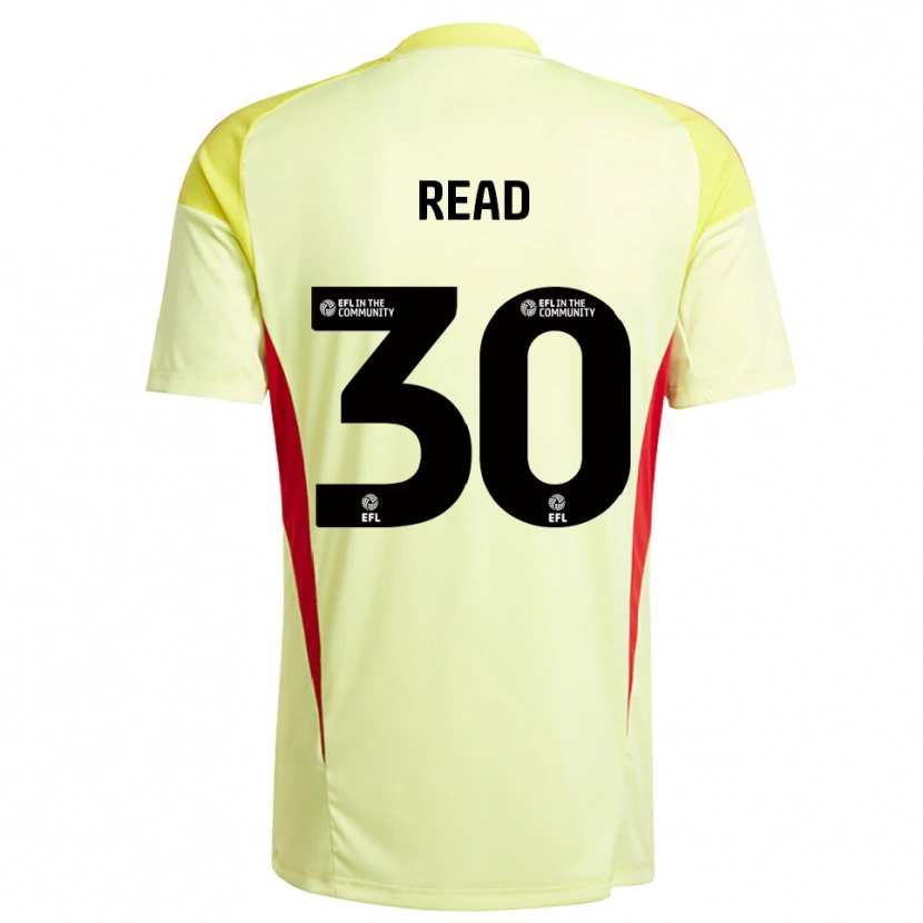 Danxen Kinder Jasmine Read #30 Trikot Hellgelb Torwarttrikot 2025/26 Schweiz