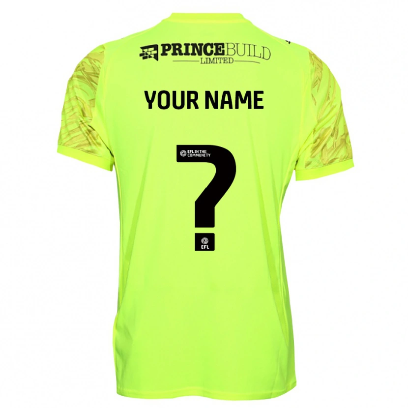 Danxen Kinder Peterborough United Trikot Leuchtendes Grün Schwarz Torwarttrikot 2025/26 Schweiz
