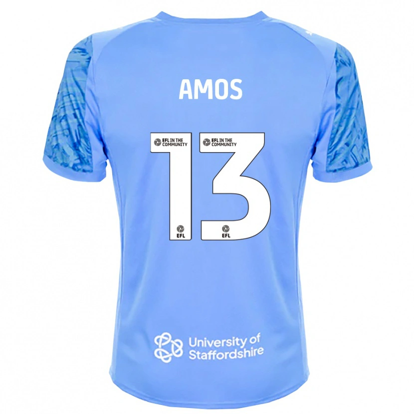 Danxen Kinder Ben Amos #13 Trikot Königsblau Torwarttrikot 2025/26 Schweiz
