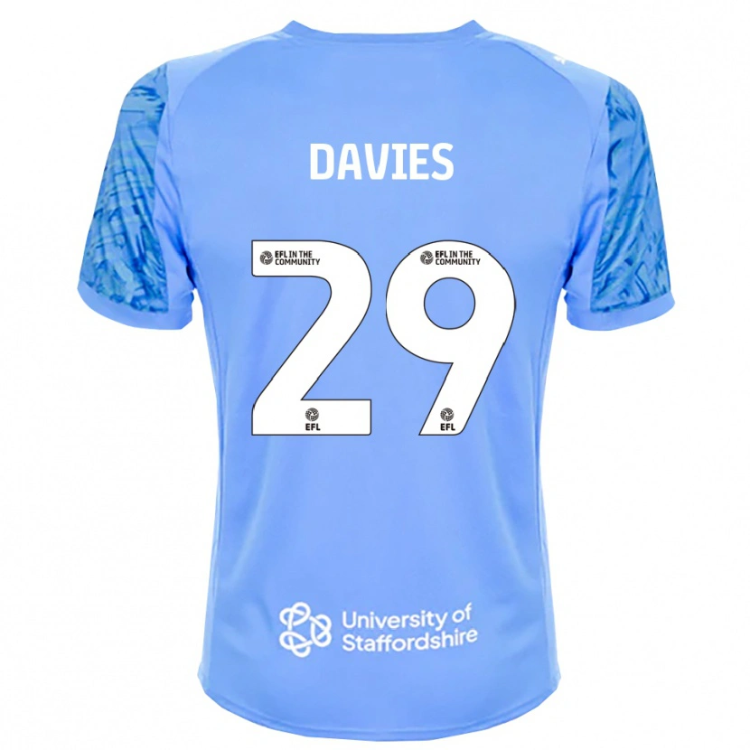 Danxen Kinder Arron Davies #29 Trikot Königsblau Torwarttrikot 2025/26 Schweiz