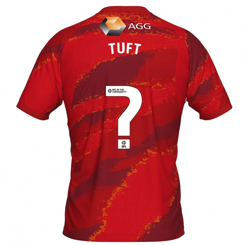Danxen Kinder Jacob Tuft #0 Trikot Rot Weiß Torwarttrikot 2025/26 Schweiz