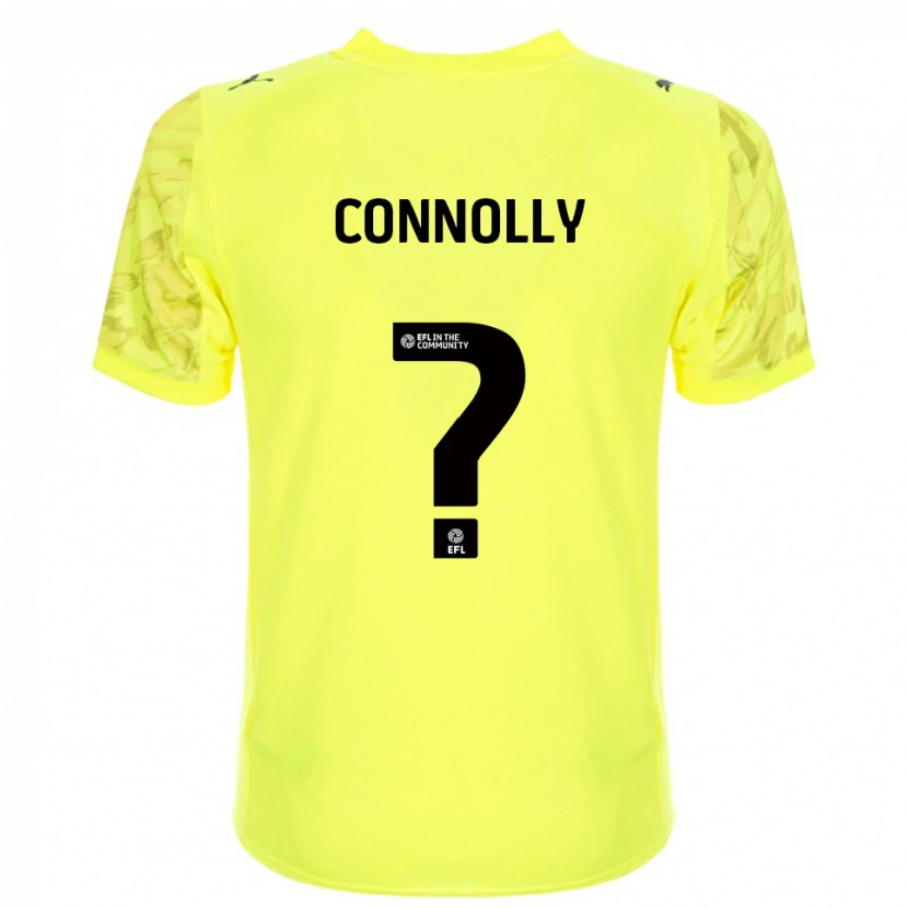 Danxen Kinder Denika Connolly #0 Trikot Gelb Schwarz Torwarttrikot 2025/26 Schweiz