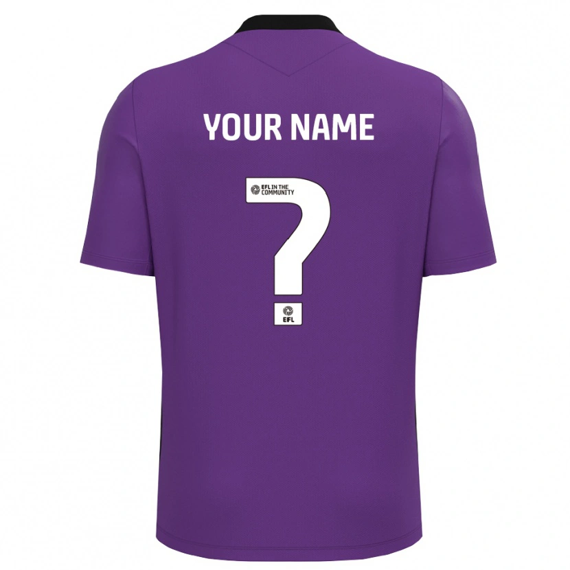 Danxen Kinder Colchester United Trikot Violett Weiß Torwarttrikot 2025/26 Schweiz