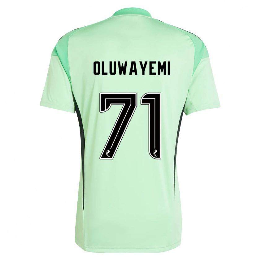 Danxen Kinder Tobi Oluwayemi #71 Trikot Hellgrün Schwarz Torwarttrikot 2025/26 Schweiz