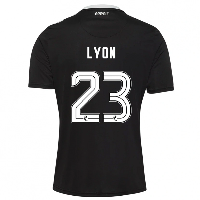 Danxen Kinder Jack Lyon #23 Trikot Schwarz Bordeaux Torwarttrikot 2025/26 Schweiz