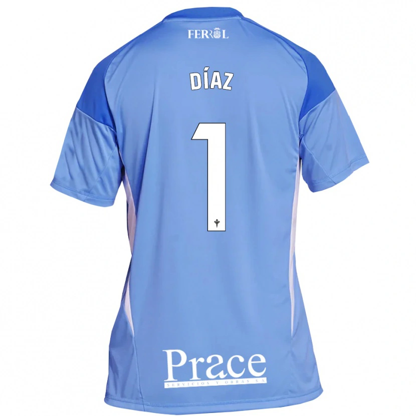 Danxen Kinder Lucas Díaz #1 Trikot Hellblau Weiß Torwarttrikot 2025/26 Schweiz