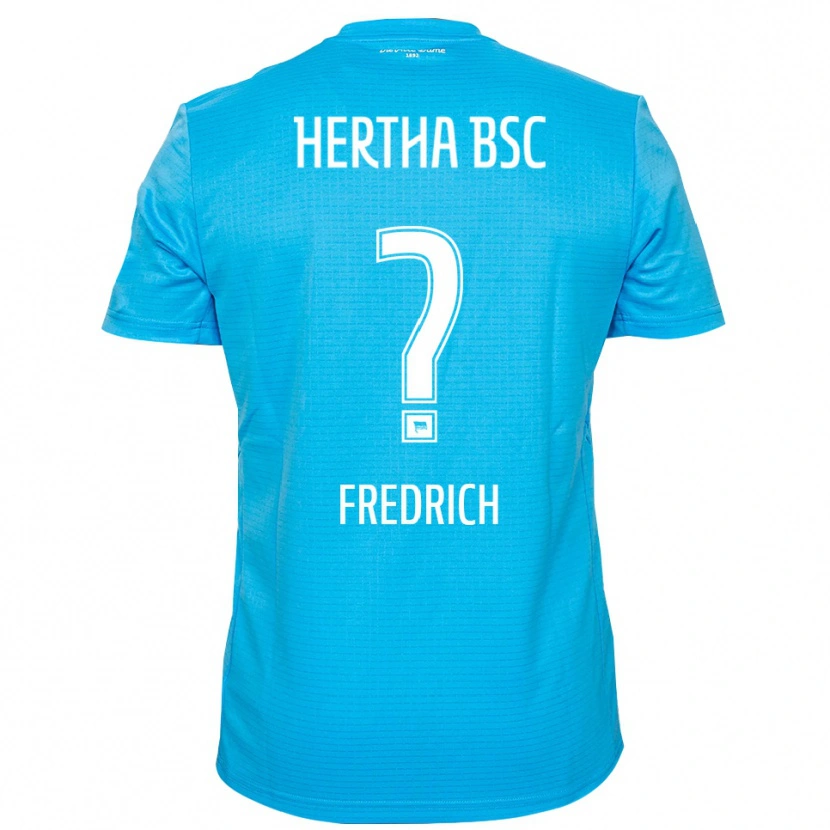 Danxen Kinder Marco Fredrich #0 Trikot Hellblau Weiß Torwarttrikot 2025/26 Schweiz