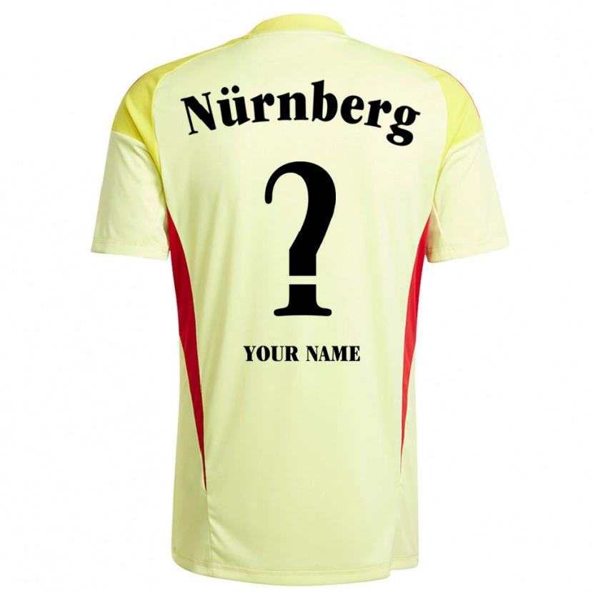 Danxen Kinder 1. FC Nürnberg Trikot Gelb Schwarz Torwarttrikot 2025/26 Schweiz
