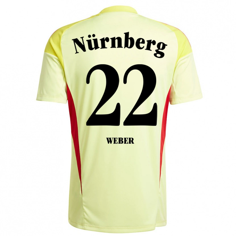 Danxen Kinder Ruben Weber #22 Trikot Gelb Schwarz Torwarttrikot 2025/26 Schweiz
