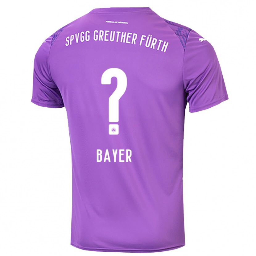 Danxen Kinder Lisa Bayer #0 Trikot Lila Weiß Torwarttrikot 2025/26 Schweiz