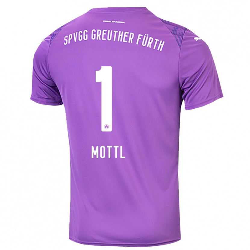 Danxen Kinder Jan Mottl #1 Trikot Lila Weiß Torwarttrikot 2025/26 Schweiz