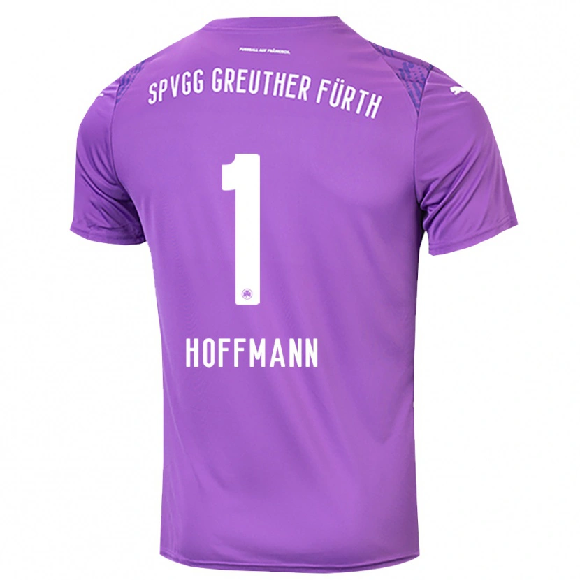 Danxen Kinder Simon Hoffmann #1 Trikot Lila Weiß Torwarttrikot 2025/26 Schweiz