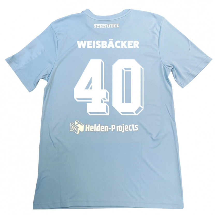 Danxen Kinder Maximilian Weisbäcker #40 Trikot Blaugrau Torwarttrikot 2025/26 Schweiz