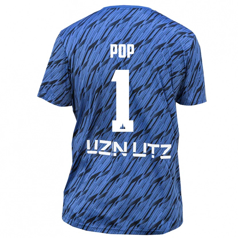 Danxen Kinder Nico Pop #1 Trikot Königsblau Weiß Torwarttrikot 2025/26 Schweiz