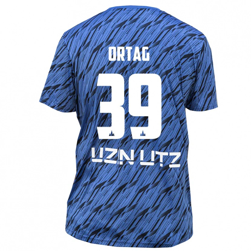 Danxen Kinder Christian Ortag #39 Trikot Königsblau Weiß Torwarttrikot 2025/26 Schweiz