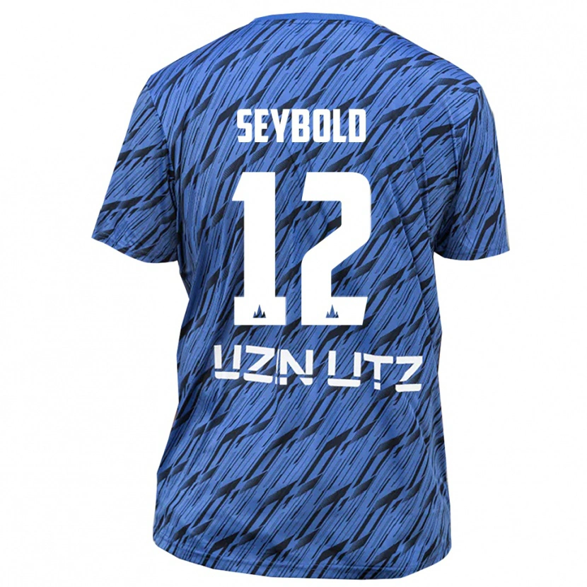 Danxen Kinder Marvin Seybold #12 Trikot Königsblau Weiß Torwarttrikot 2025/26 Schweiz