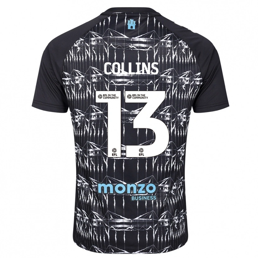 Danxen Kinder Ben Wilson #13 Trikot Schwarz Blau Torwarttrikot 2025/26 Schweiz