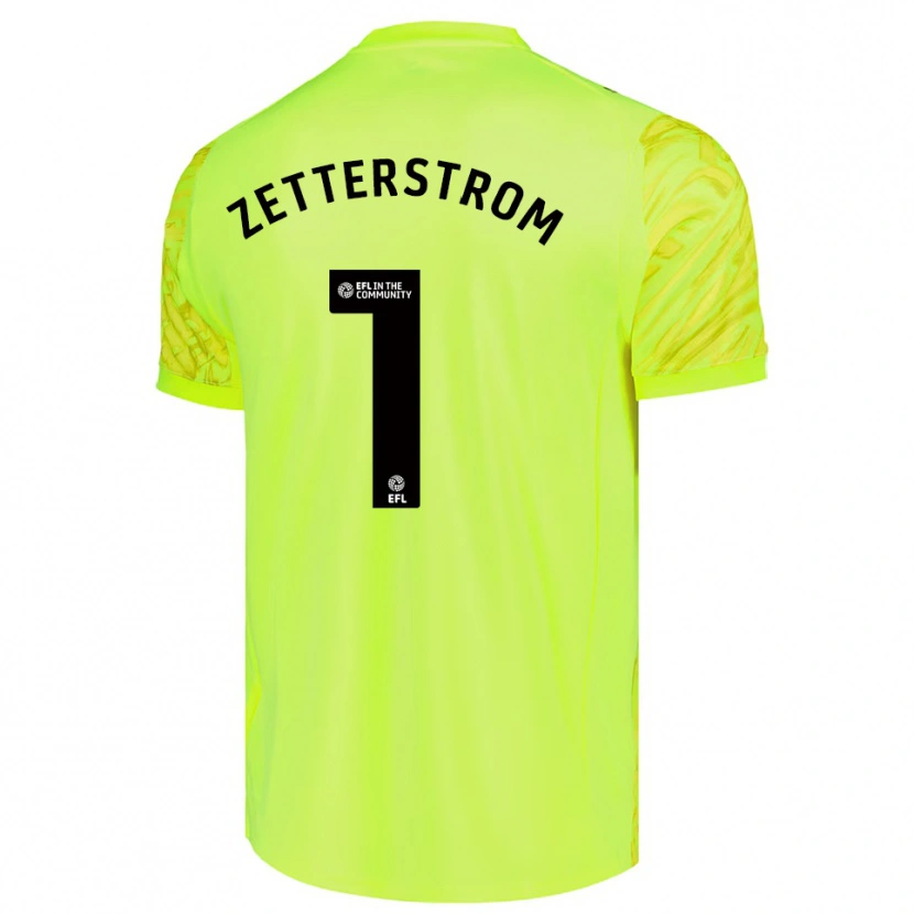 Danxen Kinder Jacob Widell Zetterström #1 Trikot Leuchtgrün Torwarttrikot 2025/26 Schweiz